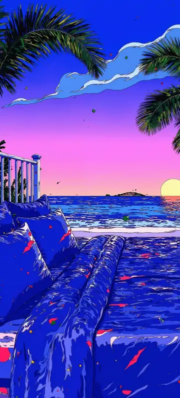 Hintergrundbild „Moonlit Serenade“ · Stil Tinte & Salz