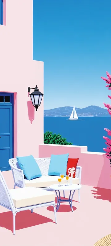 Fondo de pantalla «Shiny Daydream» · estilo Pastel Postcard