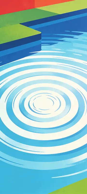 Fondo de pantalla «Ripples» · estilo Abstract