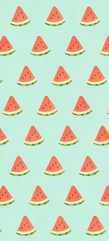 Fondo de pantalla «Melon Print» · estilo Abstract