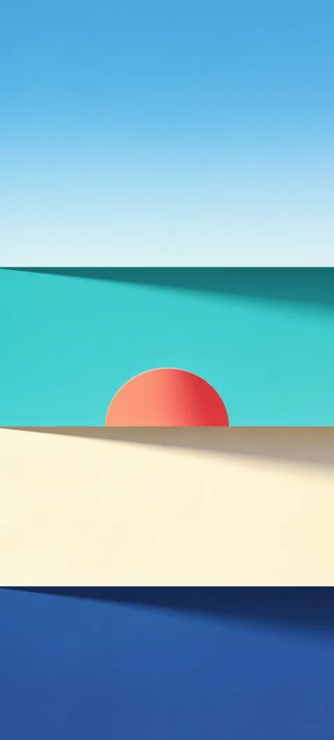 Fondo de pantalla «Horizon Bands» · estilo Abstract