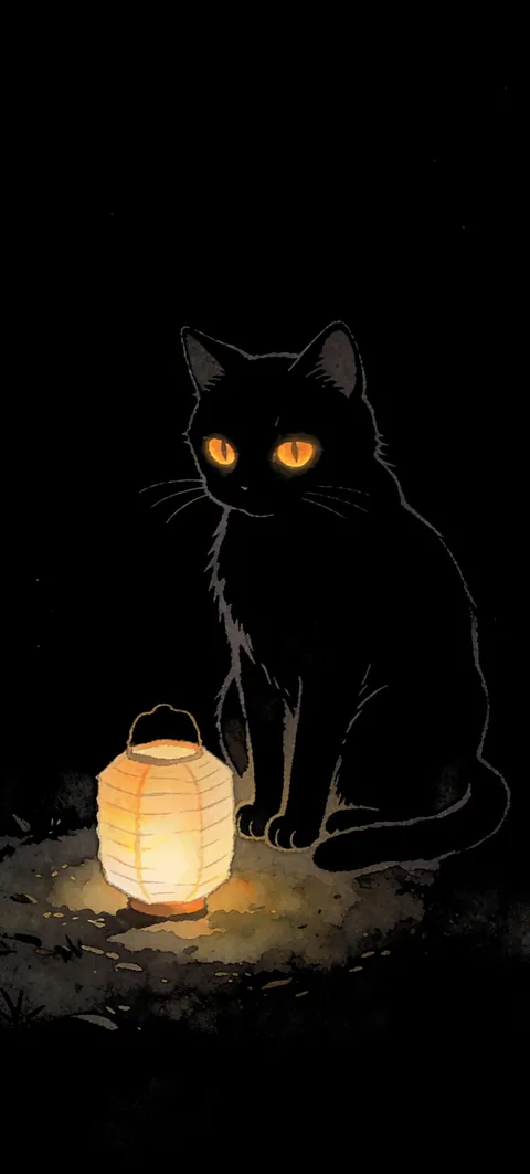 “Night Watch” wallpaper · Paper Lanterns style