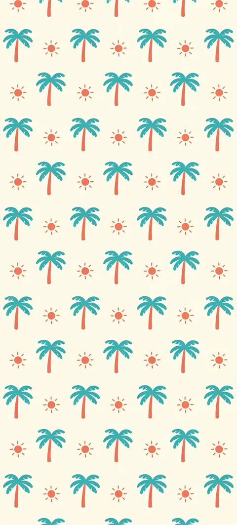 Fondo de pantalla «Palm Print» · estilo Abstract